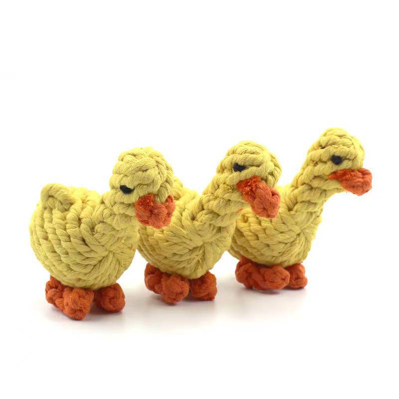 Dog teething resistant cotton rope toys, small, medium and large dog toys, knotted toys, braided chewing ropes for pets