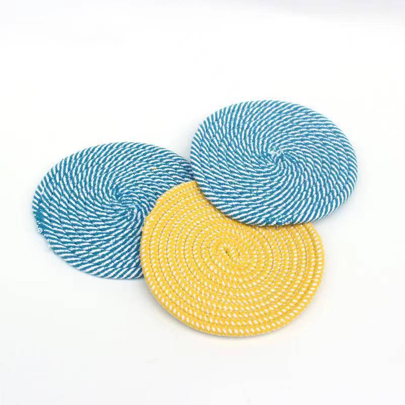 Dog teething resistant cotton rope toys, small, medium and large dog toys, knotted toys, braided chewing ropes for pets