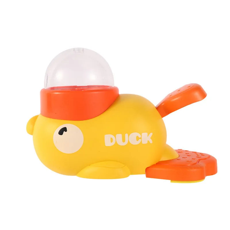 Little yellow duck pet leaking device pet interactive toys educational training device pet feeding device puppy leaking toys